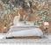 CliouarWall Mural Wallpaper for Bedroom Living Room White Peacock 103 x 69Not Peel and Stick