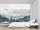 CliouarMountain Peaks Woods Bedroom Living Room Decoration Mural Wallpaper 103 x 69Not Peel and Stick