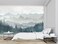 CliouarMountain Peaks Woods Bedroom Living Room Decoration Mural Wallpaper 103 x 69Not Peel and Stick