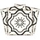 Mi Alma Black White Collection Peel and Stick Tile Stickers 24 PC Set backsplash Tile Decals Bathroom Kitchen Vinyl Wall Decals Easy to Apply Just Peel Stick Home Decor Black White B5 8x8 Inch