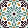 Poromoro Spanish Portuguese Azulejo Style Peel and Stick Backsplash Tile Stickers Set of 16 pcs3911