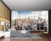 Cliouar3d Window Building Bedroom Living Room Mural Wallpaper 158 x 110Not Peel and Stick