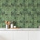Miscasa Green Peel and Stick Backsplash Tile SelfAdhesive Faux Spanish Handmade Tile Stick for Kitchen Bathroom Living Room Fireplace Wall10Sheet