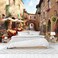 CliouarItalian Street Town wall Mural wallpaper137 x 100Not Peel and Stick