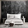 WXHFM Grey Vintage wall Mural Black Abstract Wallpaper for Bedroom 137x96 Not Peel and Stick
