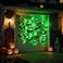 DR.DUDU DRDUDU 36 Pack Bats Halloween Decorations Light Up Bat Wall Stickers with Green LED 3D Removable Window Decals for IndoorOutdoor Bathroom Door Home Bedroom Halloween Party