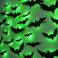 DR.DUDU DRDUDU 36 Pack Bats Halloween Decorations Light Up Bat Wall Stickers with Green LED 3D Removable Window Decals for IndoorOutdoor Bathroom Door Home Bedroom Halloween Party
