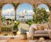 Jdayda Garden Wallpaper Seascape Sailboat Wall Mural for Bedroom Living Room Not SelfAdhesive