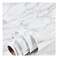 practicalWs Marble Wallpaper Granite GrayWhite Paper Roll 236 x 196 Kitchen Countertop Cabinet Furniture is Renovated Thick PVC