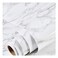 practicalWs Marble Wallpaper Granite GrayWhite Paper Roll 236 x 196 Kitchen Countertop Cabinet Furniture is Renovated Thick PVC