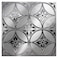 Main Street 24Pack of 8 x8 Peel and Stick Backsplash Wallpaper Tiles Removable Self Adhesive Wall Tile for Kitchen RenterFriendly for Your Home and DIY Projects Floral Circles