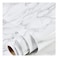 practicalWs Peel and Stick Marble Wallpaper 157 x 4724 Marble Contact Paper for Cabinets and Drawers White Gray Granite Self Adhesive Removable Kitchen Backsplash Vinyl Wall Paper