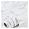 practicalWs Peel and Stick Marble Wallpaper 157 x 4724 Marble Contact Paper for Cabinets and Drawers White Gray Granite Self Adhesive Removable Kitchen Backsplash Vinyl Wall Paper
