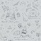 RoomMates Harry Potter Magical Moments Trail Grey Peel and Stick Wallpaper RMWS1262