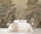 AFZEVEBTropical Jungle Wallpaper Landscape Tree wall murals for Bedroom 159x107Not Peel and Stick