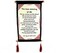 Hands Of Tibet DALAI LAMA QUOTES Cotton Canvas Scroll The True Meaning of Life Natural White Color