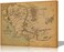 Mistyefly Middle Earth Map Canvas Wall Art Print Paintings Map of Middle Earth Poster Wall Decor with Inner Wooden Frame 12x18 Inches Lightweight Easy Hanging Nice for Study Game Room Decor