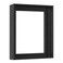 Texas Art 12x12 Canvas Floater Frame 125 Deep Wood Grain Texture Floating Picture Frame for Gallery Wrapped Canvas black Modern Wall Decor for Home Office Fathers Gifts