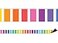 Teacher Created Resources Colorful Stripes Magnetic Border TCR77563