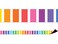 Teacher Created Resources Colorful Stripes Magnetic Border TCR77563