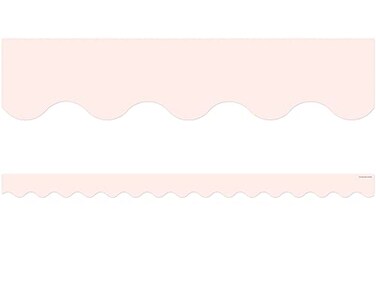 Teacher Created Resources Blush Scalloped Border Trim TCR3065