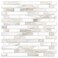 STICKGOO Thicker Design Peel and Stick Self Adhesive Stick On Tile Backsplash for Kitchen and Bathroom Beige White 1212 10 Sheets