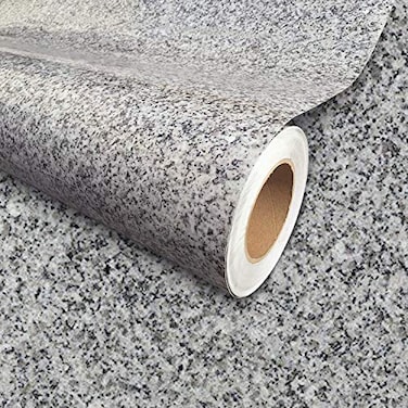 Instant Granite 36 x 72 Countertop Vinyl Laminate Sheet Peel Stick Durable SelfAdhesive Paper Resists Heat Stains Water Kitchen Bath Granite Design Luna Pearl 6ft