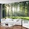 Reyhui Sunshine Forest Mural Wallpaper Landscape Tree Wallpaper Large Nature Scenery Wall Mural for Living Room not selfAdhesive