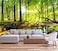 Reyhui Wall Mural Fall Forest Stream Wallpaper Wall Decoration Print Picture Image Design for Bedroom Living Room Kids Room Not SelfAdhesive