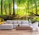 Reyhui Wall Mural Fall Forest Stream Wallpaper Wall Decoration Print Picture Image Design for Bedroom Living Room Kids Room Not SelfAdhesive