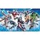 RoomMates Marvel Avenger Gallery Art Blue Peel and Stick Wall Mural by RMK11411M