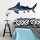 RoomMates RMK4014GM Shark Peel and Stick Giant Wall Decals