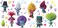 RoomMates DreamWorks Trolls 3 Band Together with Glitter Wall Decal RMK5435SCS