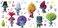 RoomMates DreamWorks Trolls 3 Band Together with Glitter Wall Decal RMK5435SCS