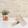 StyloVue 100 Pieces Peel and Stick Backsplash for Kitchen 3 x 6 PVC Subway Tile Upgraded Grayish Beige with Gray Grout Backsplash Stick on Tile Elevate Kitchen Bathroom FireplaceRV