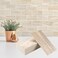 StyloVue 100 Pieces Peel and Stick Backsplash for Kitchen 3 x 6 PVC Subway Tile Upgraded Grayish Beige with Gray Grout Backsplash Stick on Tile Elevate Kitchen Bathroom FireplaceRV