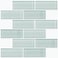 RoomMates TIL4964FLT Aqua Seaglass Subway Peel and Stick Sticktile Blue