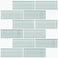 RoomMates TIL4964FLT Aqua Seaglass Subway Peel and Stick Sticktile Blue