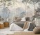 Toolhom Hazy Forest Wall Mural Abstract Nature Landscape Wallpaper Background Wall Decoration PatternsNonselfAdhesive