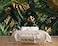 MFWFM Tropical Wallpaper Jungle Banana Leaf Wall Mural Wallpaper for Living Room Not Peel n Stick