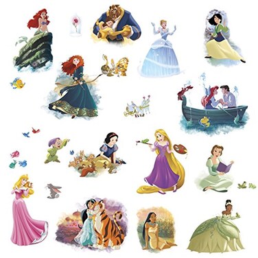 Disney Princess Dream Big Peel and Stick Wall Decals by RoomMates RMK3278SCS