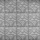 Brewster Home Fashions Brewster BHF2774 Silver Faux Tin Tile Peel Stick Backsplash Film