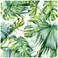 Blooming Wall Peel and Stick Removable Palm Leaf SelfAdhesive Prepasted Wallpaper Wall Mural 025