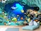 Reyhui Undersea World Wall Mural Ocean Fish Mural Wallpaper Wall Decor for Living Room Bedroom Dining RoomNot SelfAdhesive