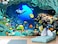 Reyhui Undersea World Wall Mural Ocean Fish Mural Wallpaper Wall Decor for Living Room Bedroom Dining RoomNot SelfAdhesive