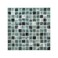 HOMEART Green Peel and Stick Backsplash Square Tile Self Adhesive Kitchen Backsplash Stick on Wall Tiles Sticker for Bathroom 10x10 10 Sheets