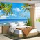 Fightal Beach Mural Ocean Backgrounds Coastal Beachy Wallpaper Extra Large wall murals for Bedroom Living Roomnot Peel and Stick151x105