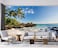 YQWDMX Beach Coconut Tree Natural Scenery Landscape Wallpaper for Bedroom Not Peel and Stick