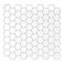 VEELIKE White Hexagon Peel and Stick Backsplash Tile 6Sheets Stick on Backsplash for Kitchen White Wall Tile Stickers for Bathroom Waterproof Adhesive Backsplash Tiles for Wall Laundry Room 12x12