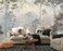 Toolhom Hazy Forest Wall Mural Abstract Nature Landscape Wallpaper Background Wall Decoration PatternsNonselfAdhesive